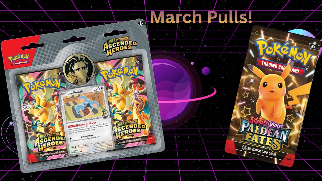 First 2026 Pokémon Pack Openings! Ascended Heroes + Paldean Fates Pulls