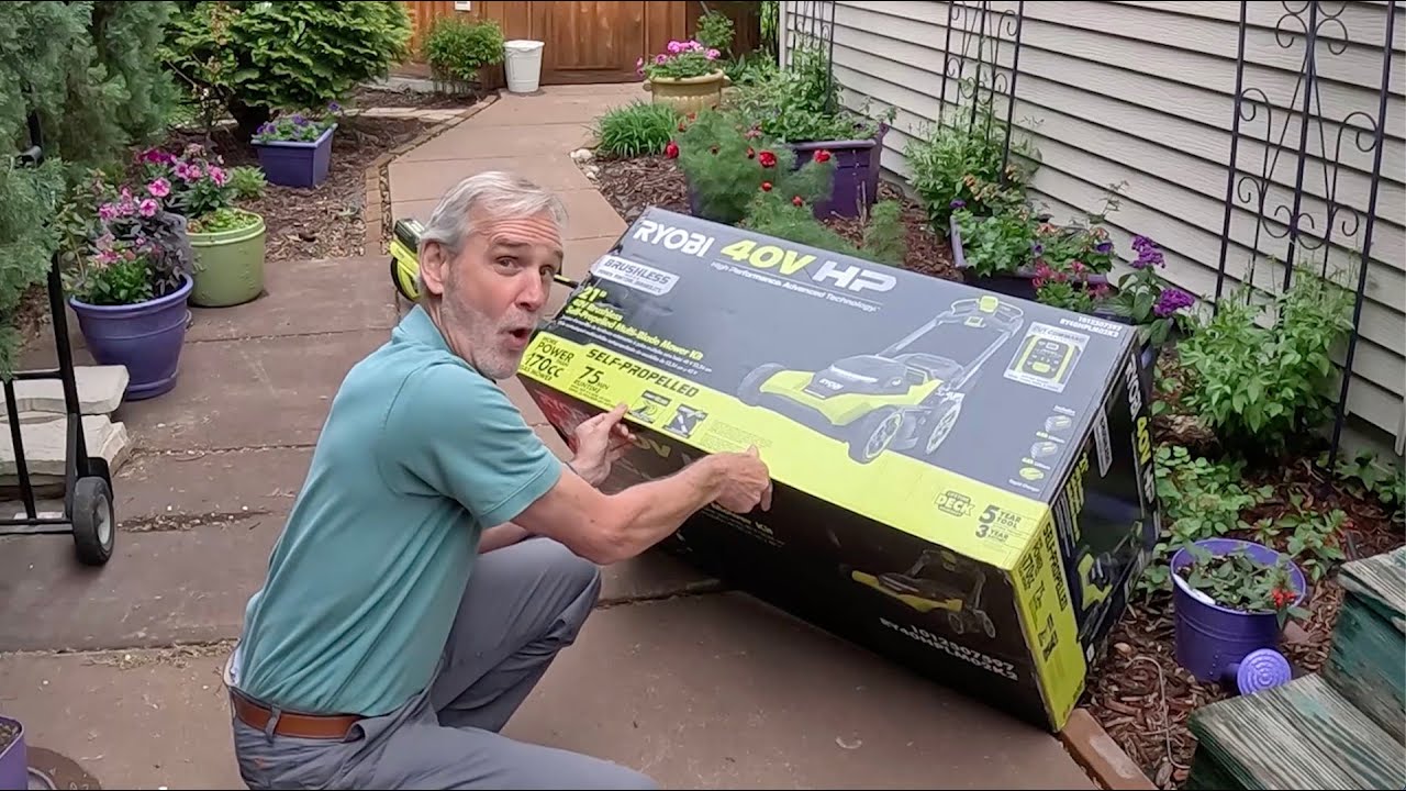 Ryobi Mower Unboxing & Compare with Ego (Part 2)