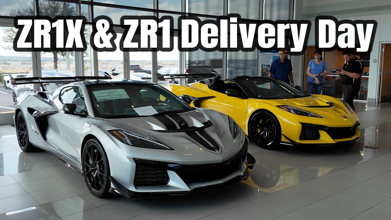 New 2026 Corvette ZR1X Delivery + Two Corvette ZR1s – Full Walkthrough