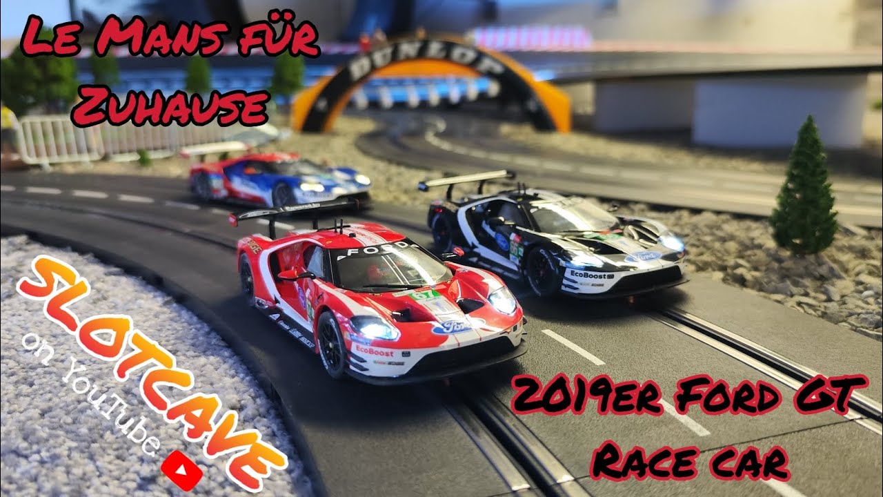 Carrera Digital 132, Le Mans für zu Hause, Ford GT Race Car #66, #67, #68