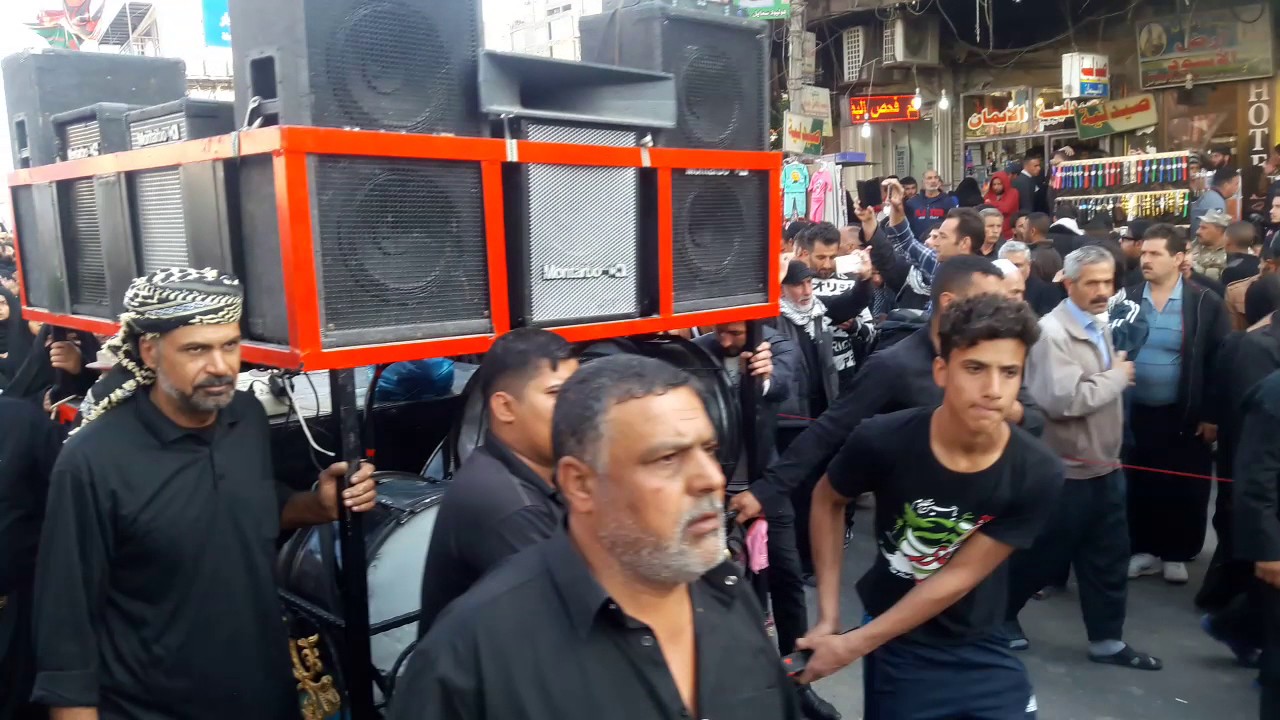 موكب جمهور الديوانيه في كربلاء