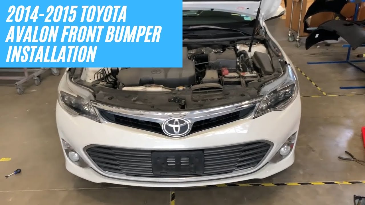2013-2015 Toyota Avalon Front Bumper Installation | ReveMoto