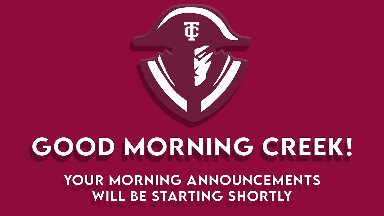 TCTV Morning Announcements |November 21st 2025