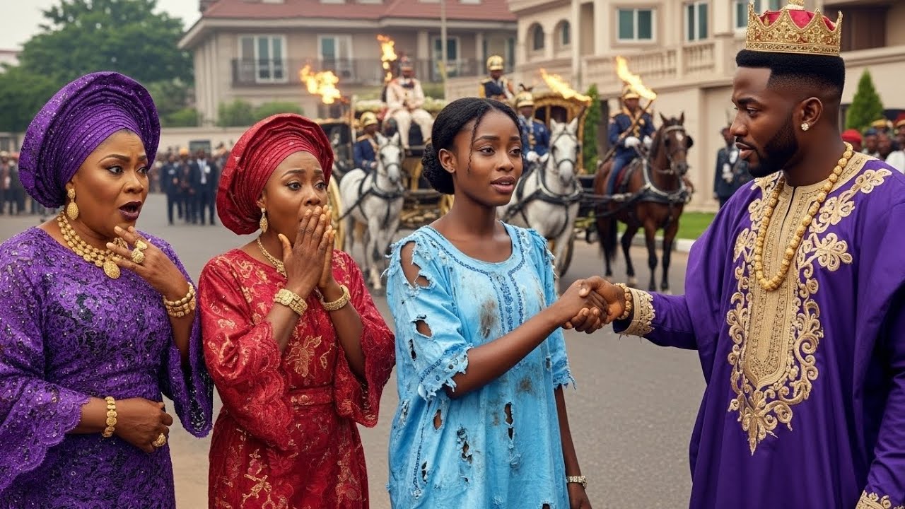 They Destroyed the Orphan's Invitation... Until the PRINCE Brought His ROYAL Convoy for Her Alone