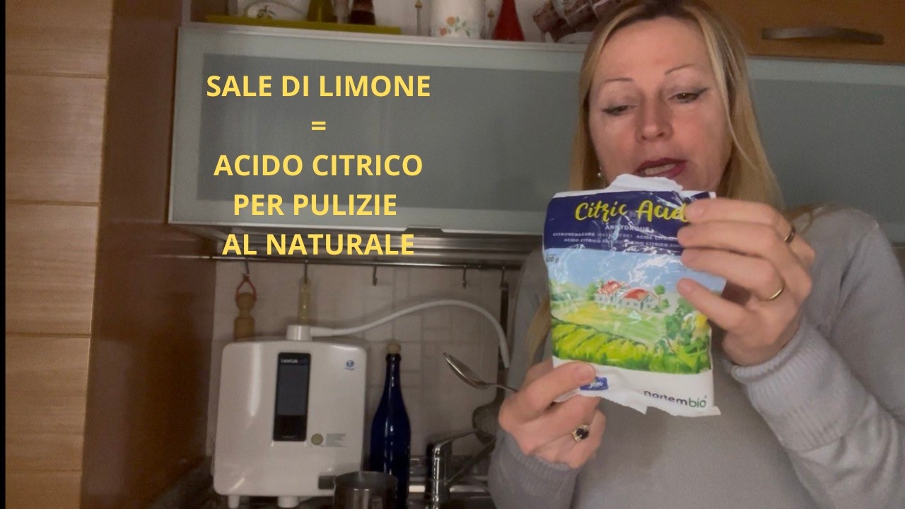 Acido Citrico vs. Detergenti Chimici