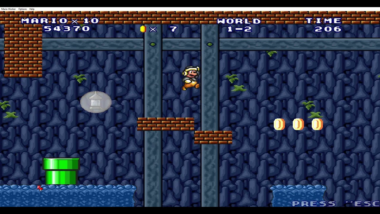 Mario worker underground level 2 