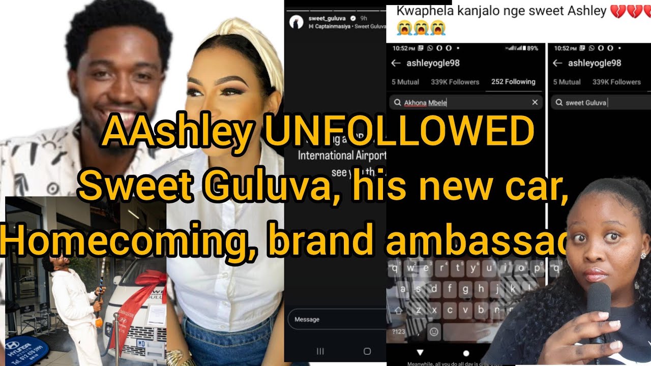 Sweet Guluva homecoming and new car, ASHLEY UNFOLLOWED HIM,brand ambassadors top finalists