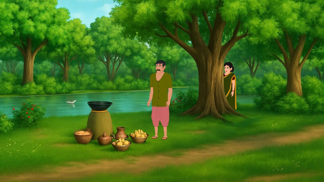 सौतेली मां की भाग्यशाली बेटी | Hindi Cartoon Kahaniyan | Moral Stories | Hindi Story | Hindi Kahani