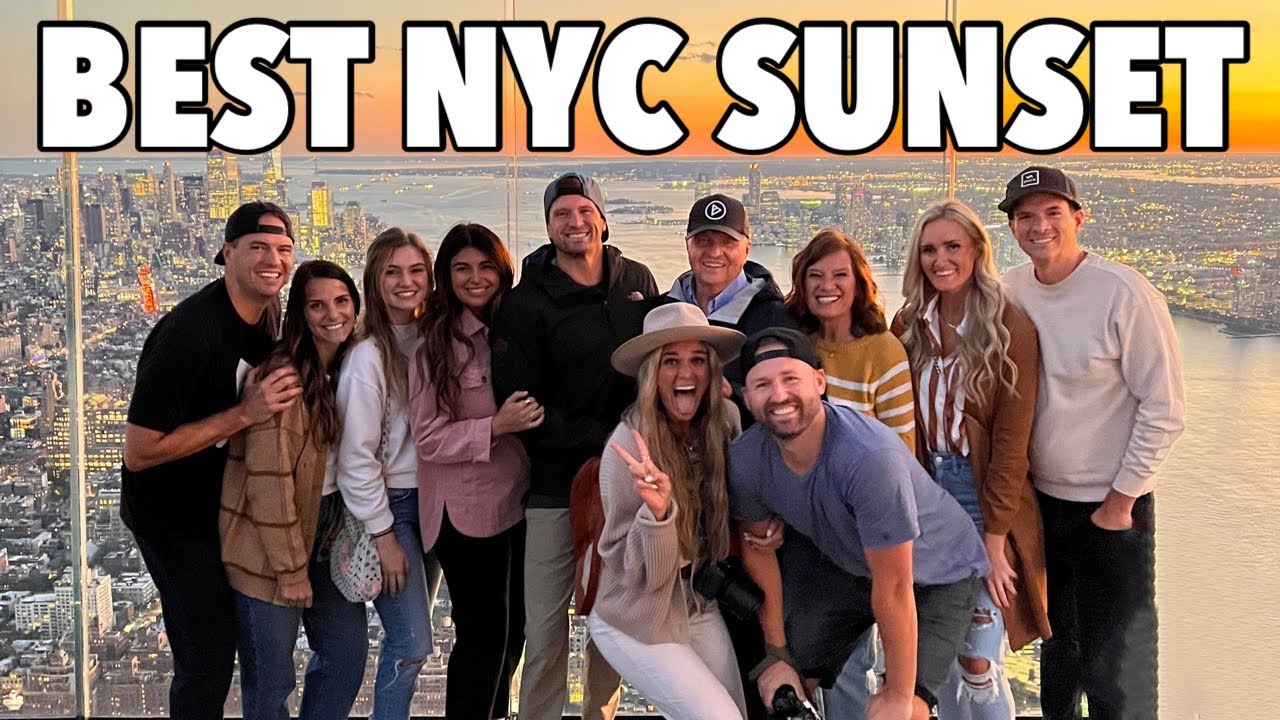 ULTIMATE FAMILY VACATION! VISITING THE EDGE NYC SUNSET AT NIGHT! BEST THINGS TO DO IN NEW YORK CITY