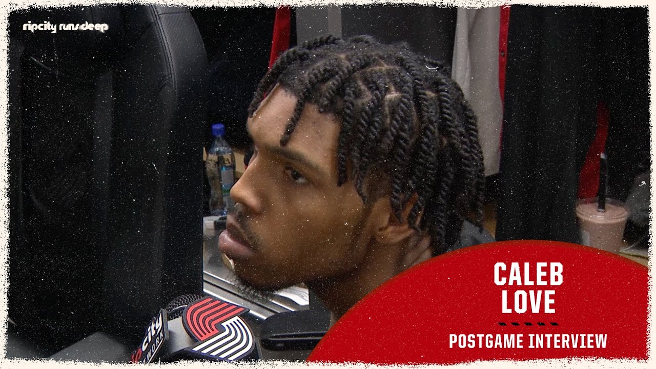 Caleb Love On His Teammates & His Growth | Trail Blazers vs Grizzlies | February 7th, 2026