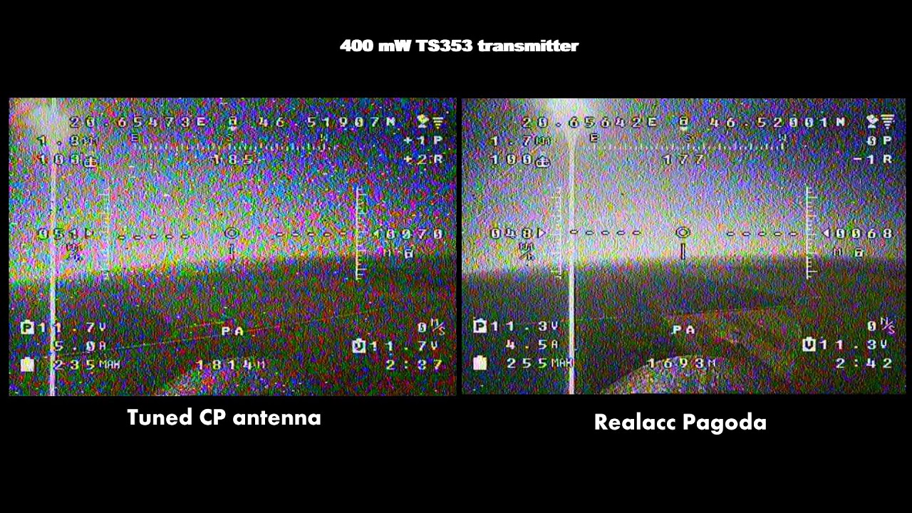 Pagoda vs  Clover Leaf antenna comparison