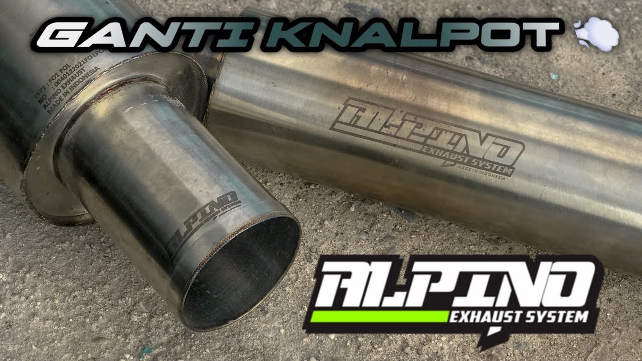 ALPINO EXHAUST | JAZZ GD3 | GANTI KNALPOT | ALPINO F01