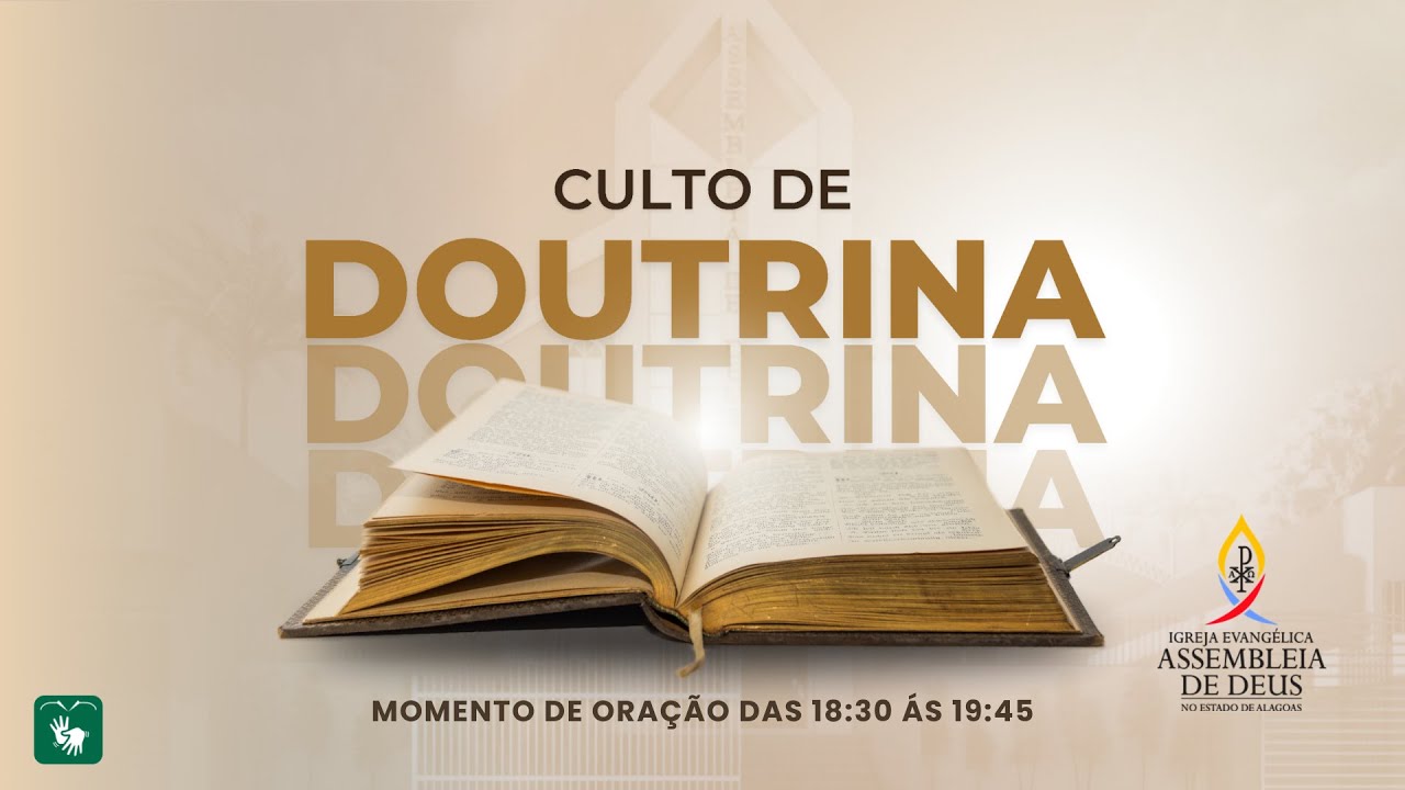 AD Palmeira | Culto de Doutrina | Acessível em LIBRAS (11/03/2026)
