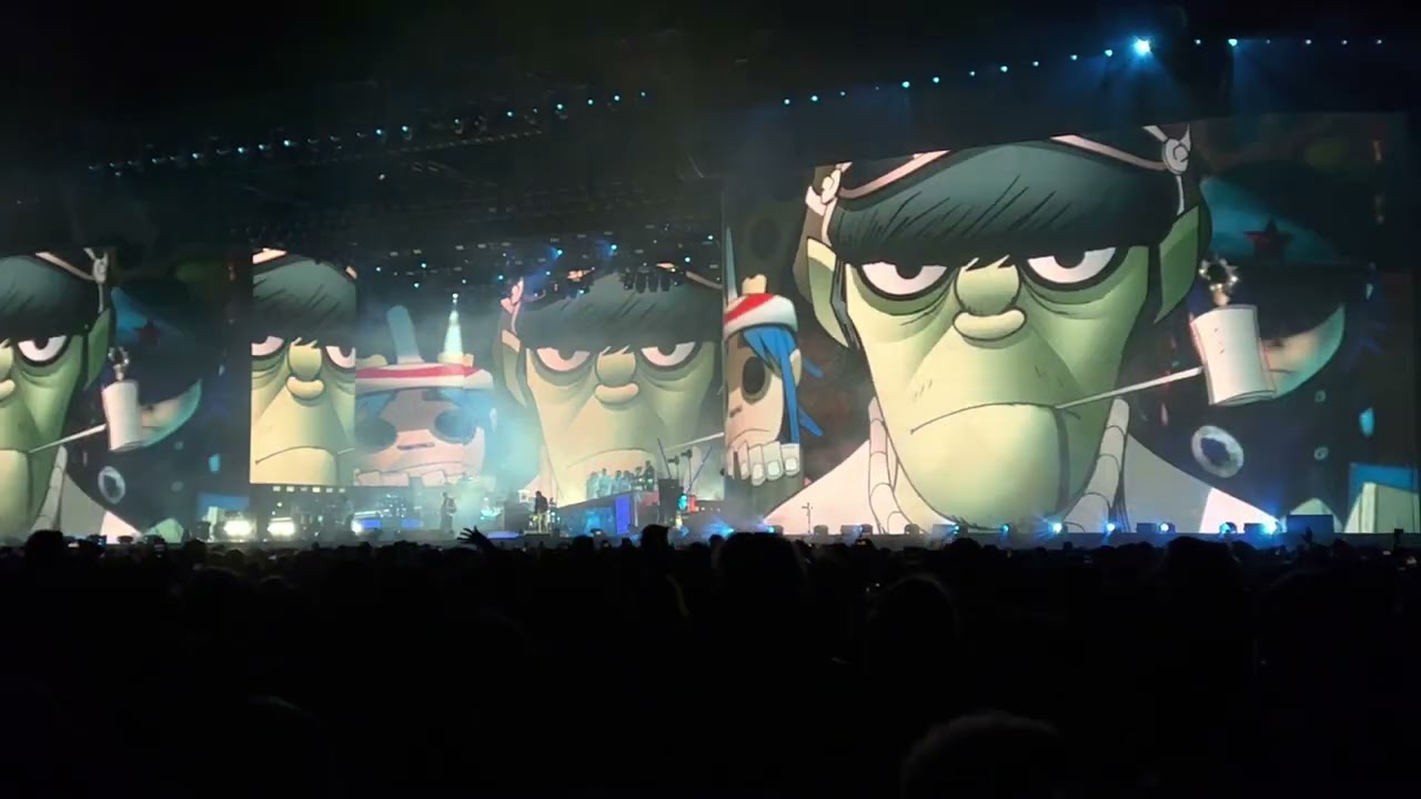 Gorillaz - On Melancholy Hill - live at Coachella 2023 W1