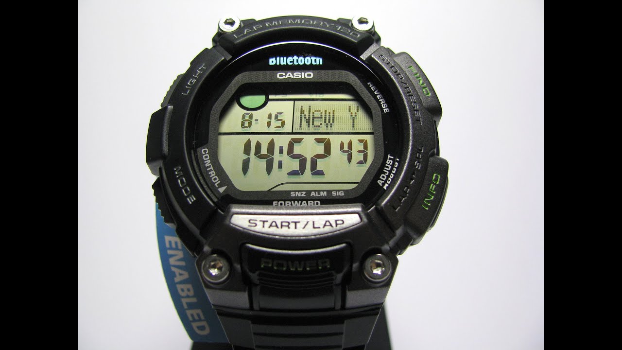 Casio STB 1000 1CF Bluetooth Fitness Smartwatch for iOS