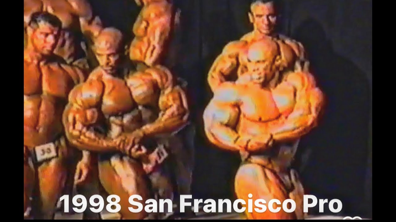 1998 San Francisco Pro Show - last time Kevin Levrone defeated Ronnie Coleman