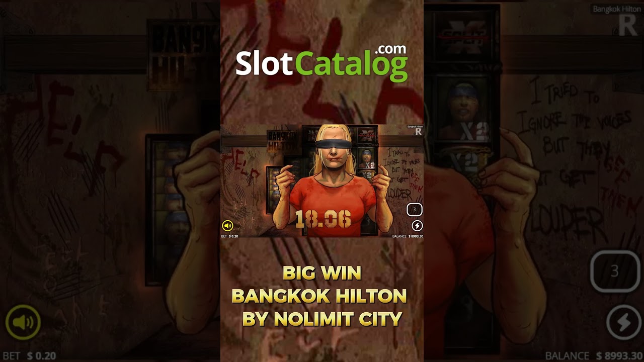 Bangkok Hilton slot by Nolimit City #videoslots #slot #slots #slotcatalog #bigwin #win #gaming #game