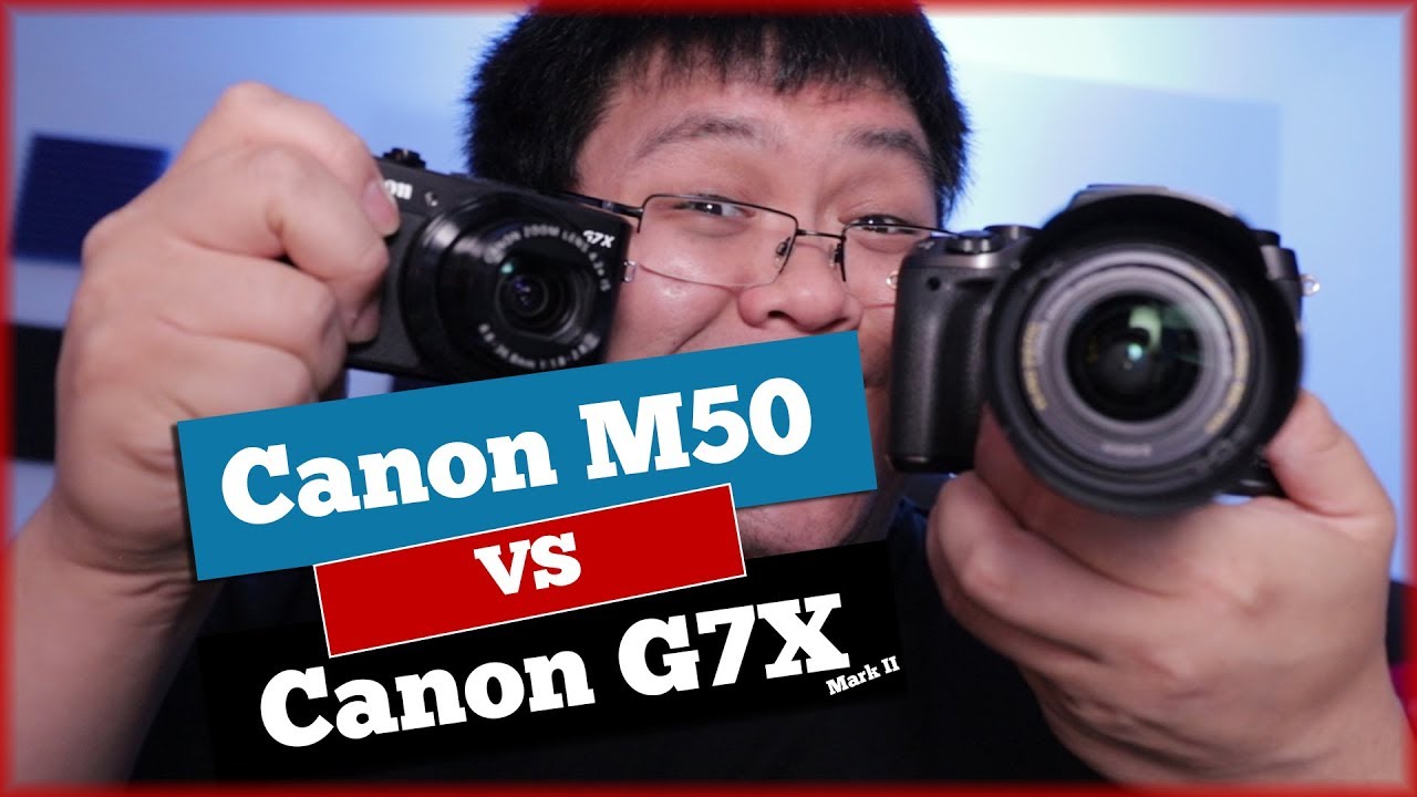 Canon M50 vs Canon G7X Mark II