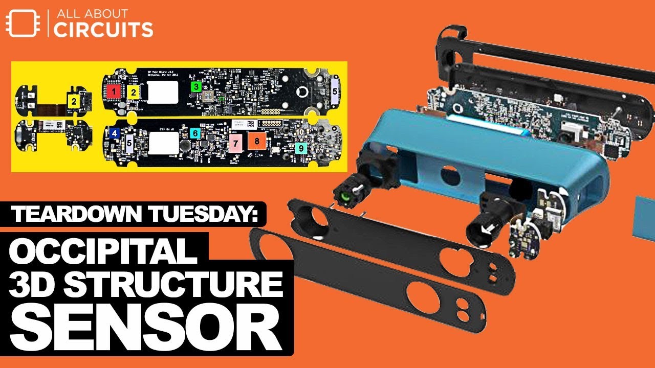 Teardown Tuesday: Occipital 3D Structure Sensor