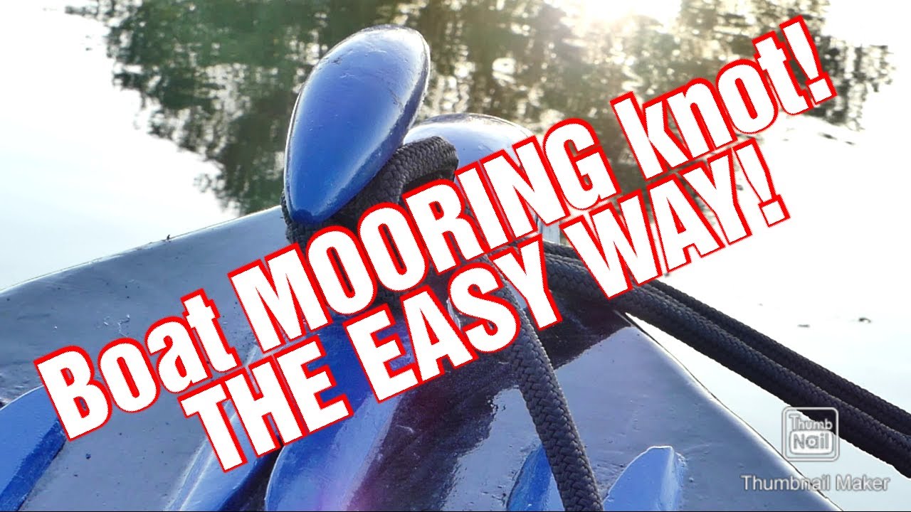 Canal Boat Knot - A QUICK, EASY and SECURE knot for mooring your boat!