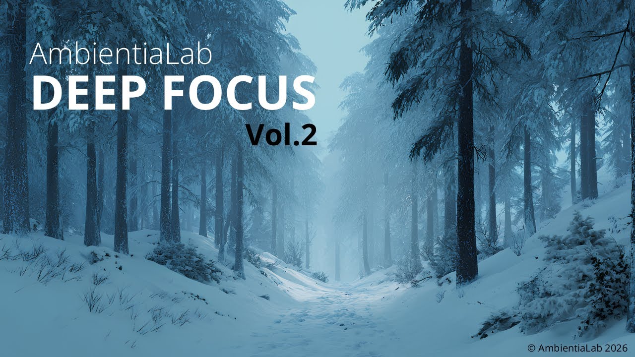 Deep Focus Ambient Music - Pure Deep Focus - 1 Hour - Vol.2