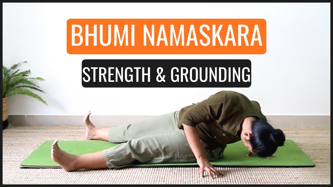 Build Strength: 20-Min Grounding Yoga for Beginners | Earth Salutation | Yoga With Archana Alur