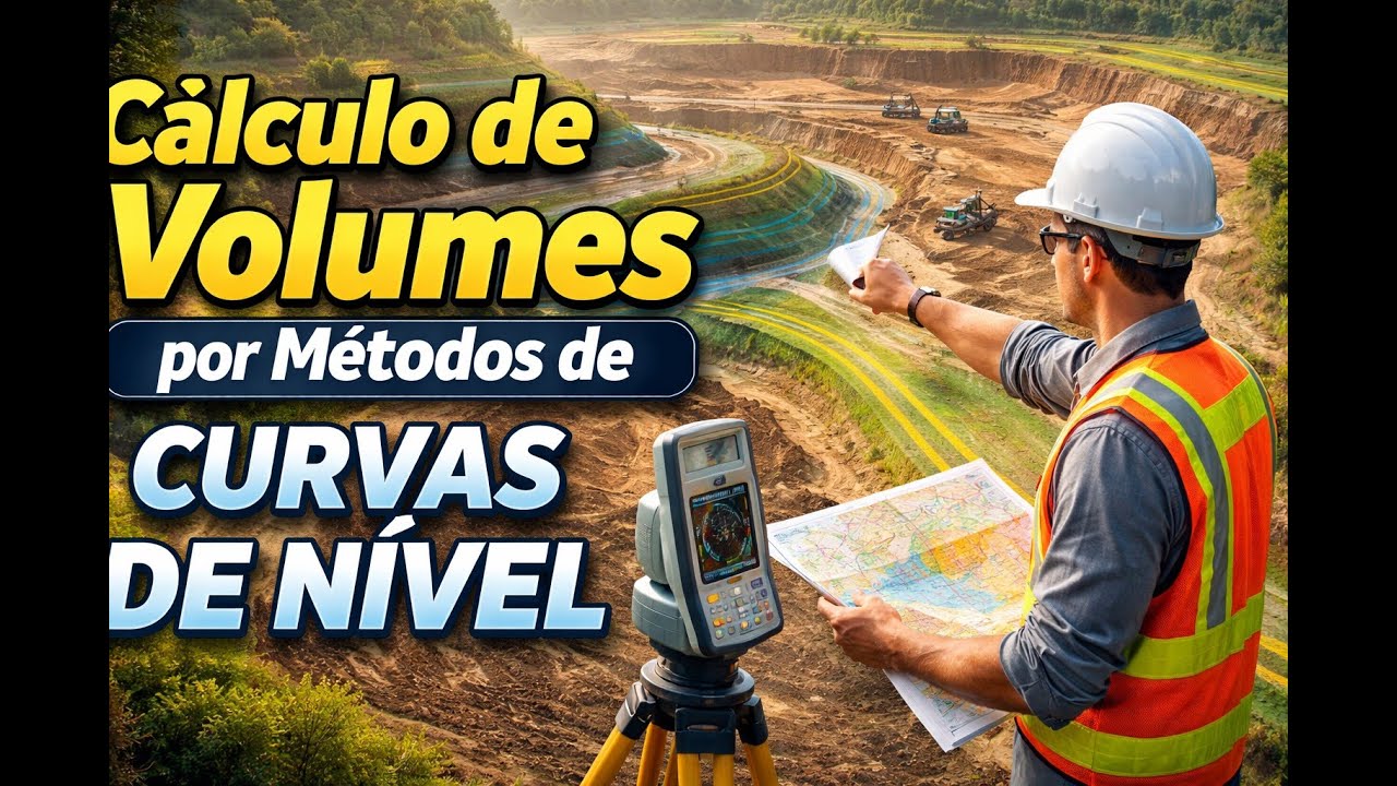 Cálculo de Volumes por Curvas de Nível | Método Essencial na Topografia e Terraplenagem