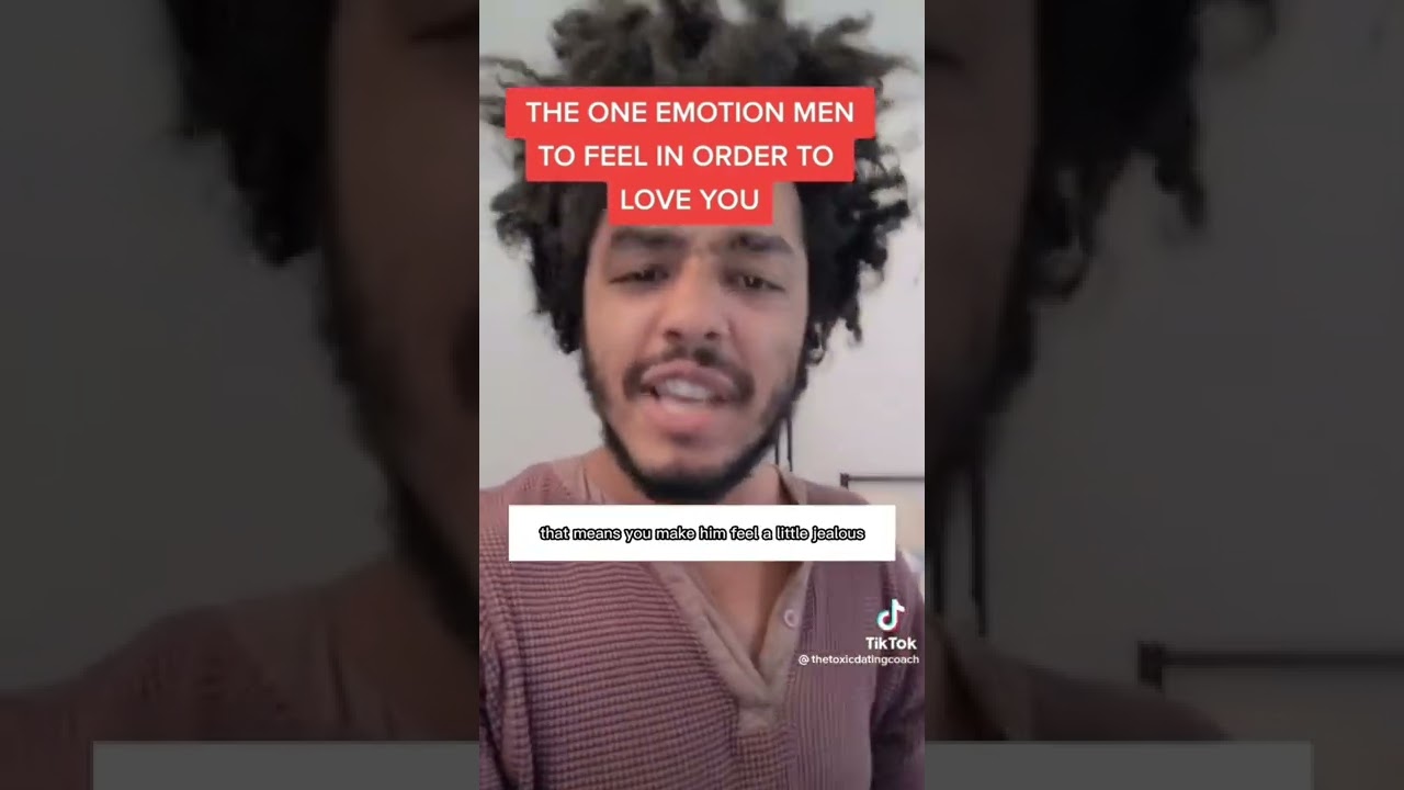 The one emotion men needs to feel in order to love you 🥵 #lovetips #datingtip #datingcoachforwomen