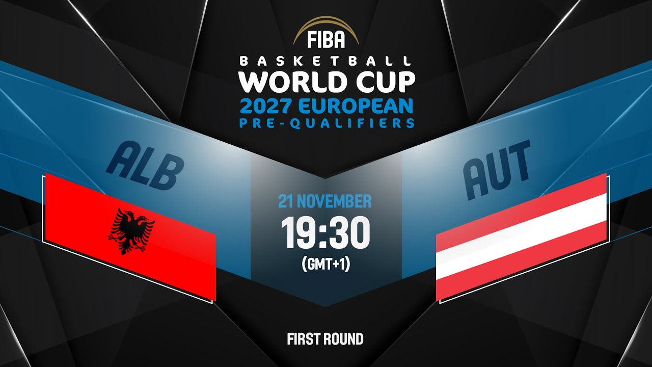 Albania v Austria | Full Basketball Game | FIBA Basketball World Cup 2027 European Pre-Qualifiers