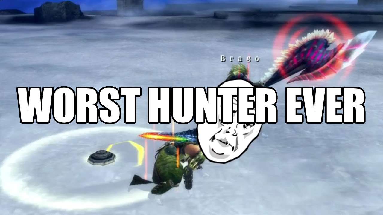 MH3U - Worst Hunter Ever - Game Snack