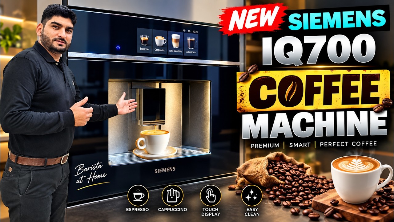 Siemens iQ700 CT718L1B0: The Ultimate Fully Automatic Coffee Machine Review!
