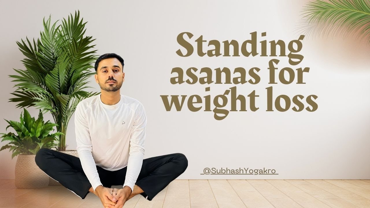 Day 16 - Standing asanas for weight loss | 28 Days reset your body yoga challenge @SubhashYogakro