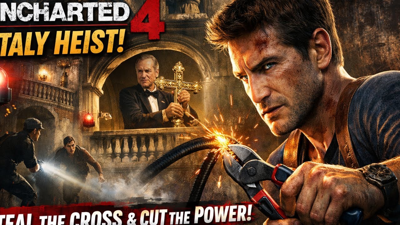 Italy Heist 🔥 Stealing the Cross & Cutting the Power