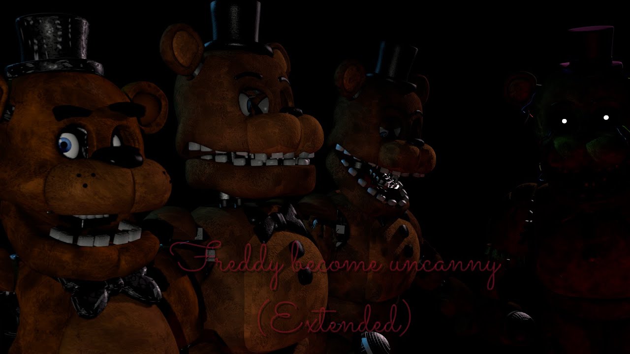 (FNAF/SFM) Freddy Become Uncanny Extended. PaleoTimeAnimationStudio