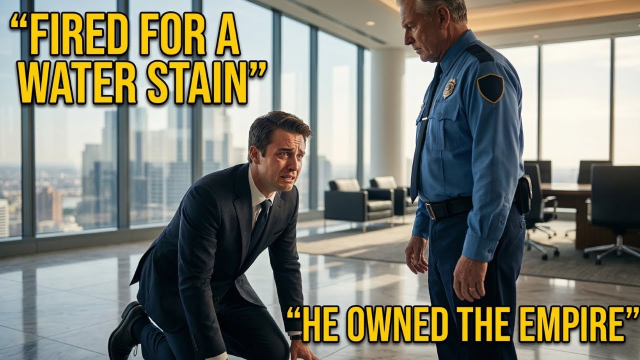 He Was Fired For A Water Stain, But The CEO Didn't Know He Owned The Empire