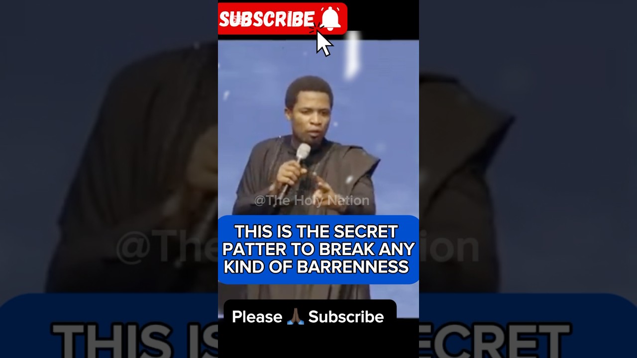 THIS IS THE SECRET TO BREAK ANY KIND OF BARRENNESS #apostlemichealorokpo