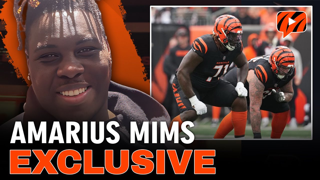 Amarius Mims Endorses Veteran, Wants Bengals to Re-Sign Key Piece of O-Line | 1-on-1 Interview