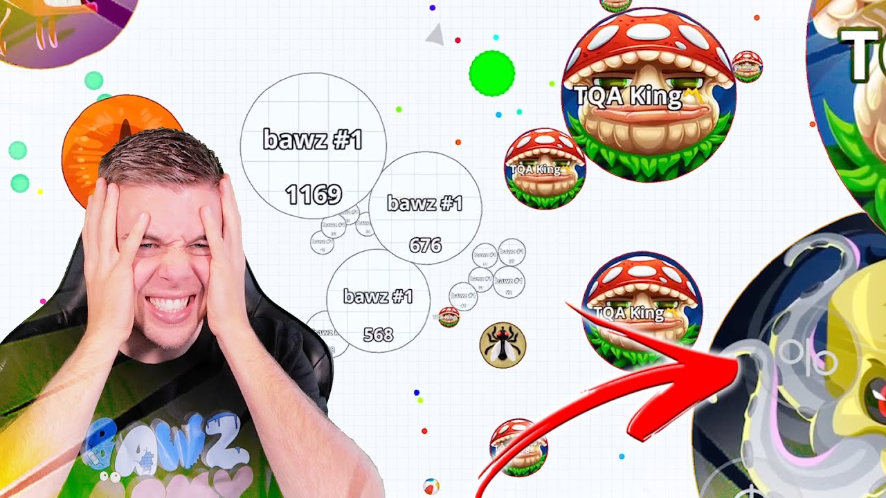 GROOTSTE AGAR.IO TEAM OOIT!?