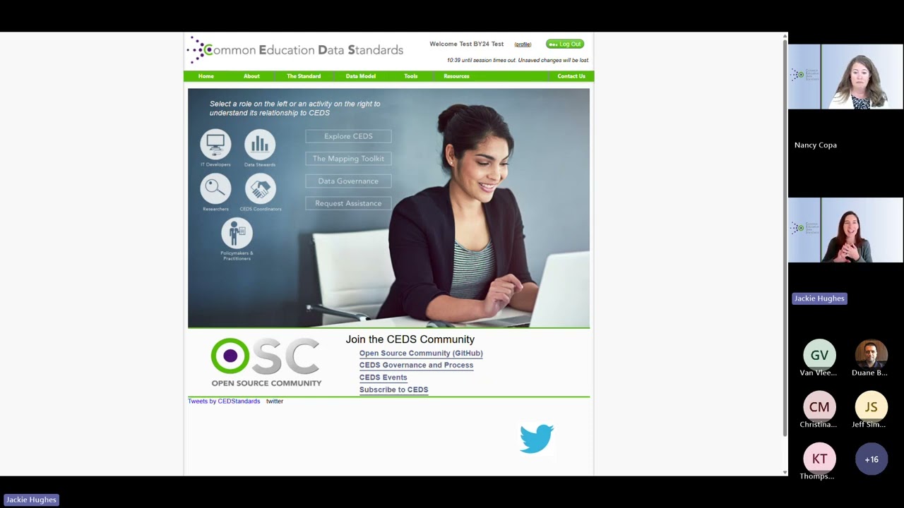 CEDS DES Transition Webinar Series Ontology + Tools (Align & Connection)