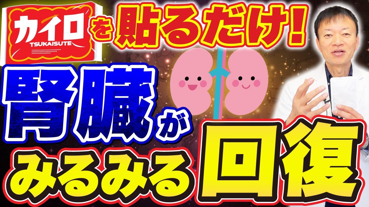 【腎臓回復の救世主】20分カイロをあそこに貼るだけで腎臓がみるみる回復する！最新の研究でわかった「知らないと後悔する裏技」