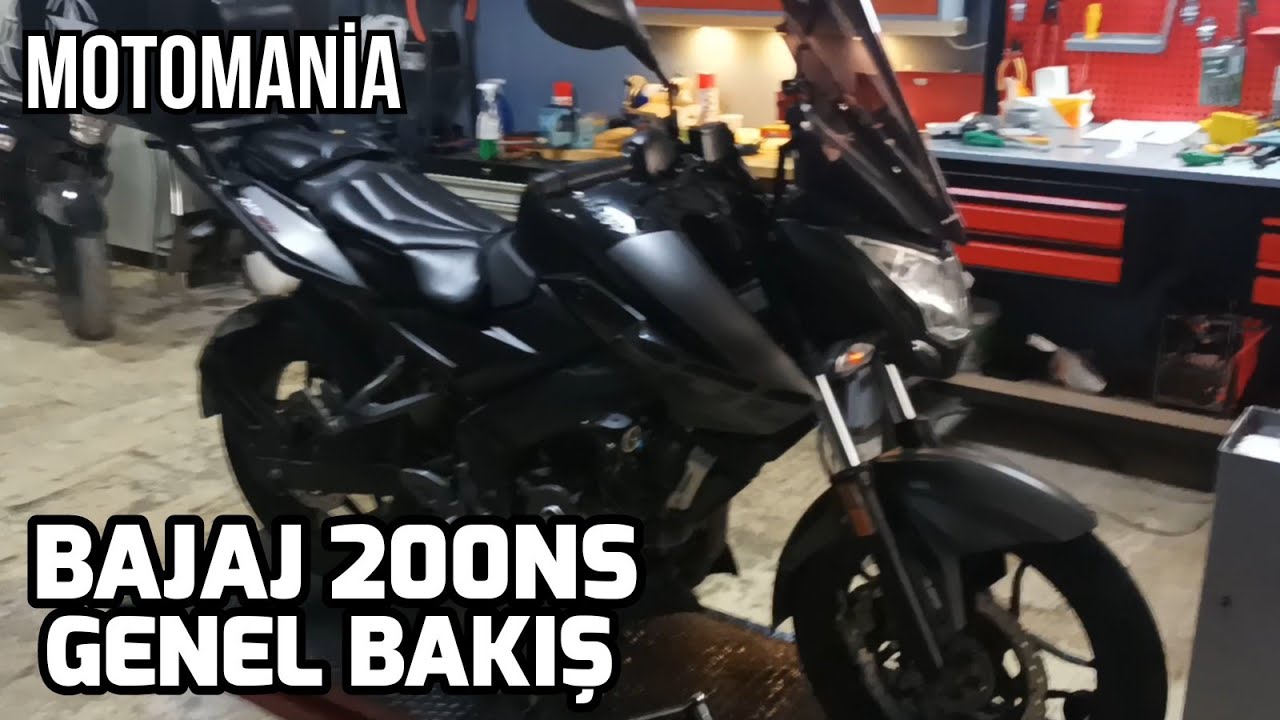 BAJAJ 200NS GENEL BAKIŞ