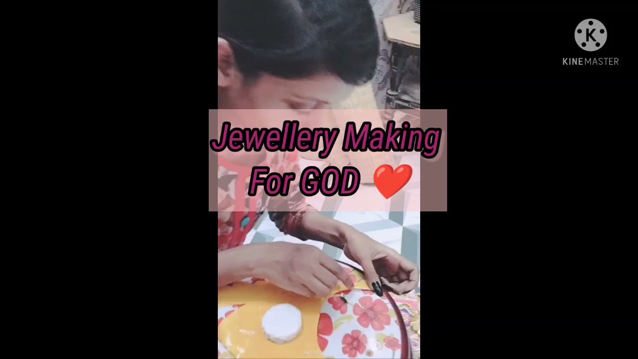 How To Make Jewellery For God❤. #Jewellery #Homemade