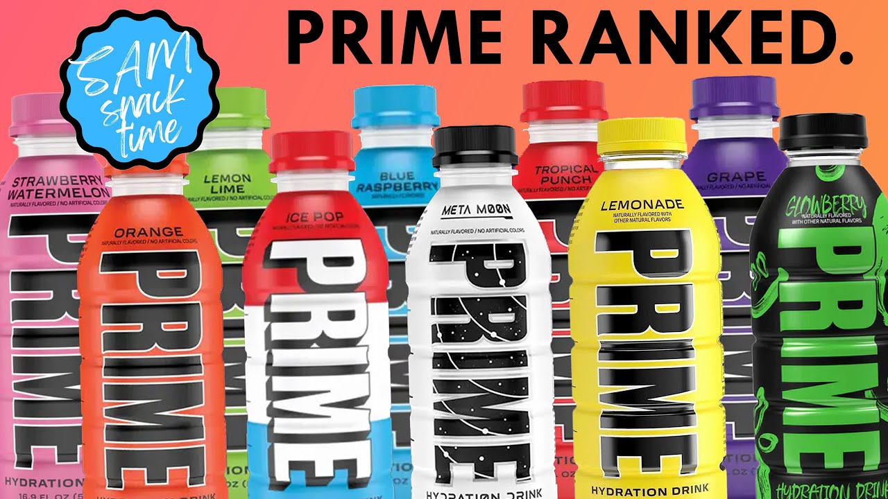 Trying Every Prime Hydration Drink (Ranked)