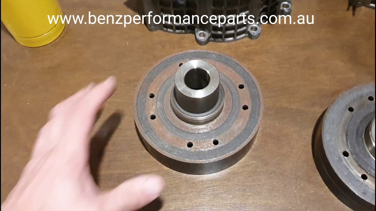 How to remove the clutch from your Mercedes M113k Supercharger E55 SL55 CLS55  AMG Kompressor