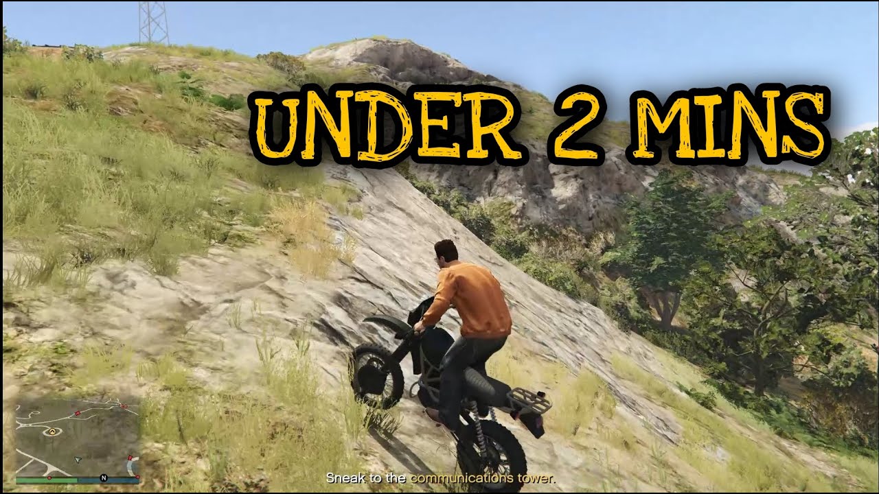 How to reach communication tower quickly - GTA Online - The Cayo Perico Heist