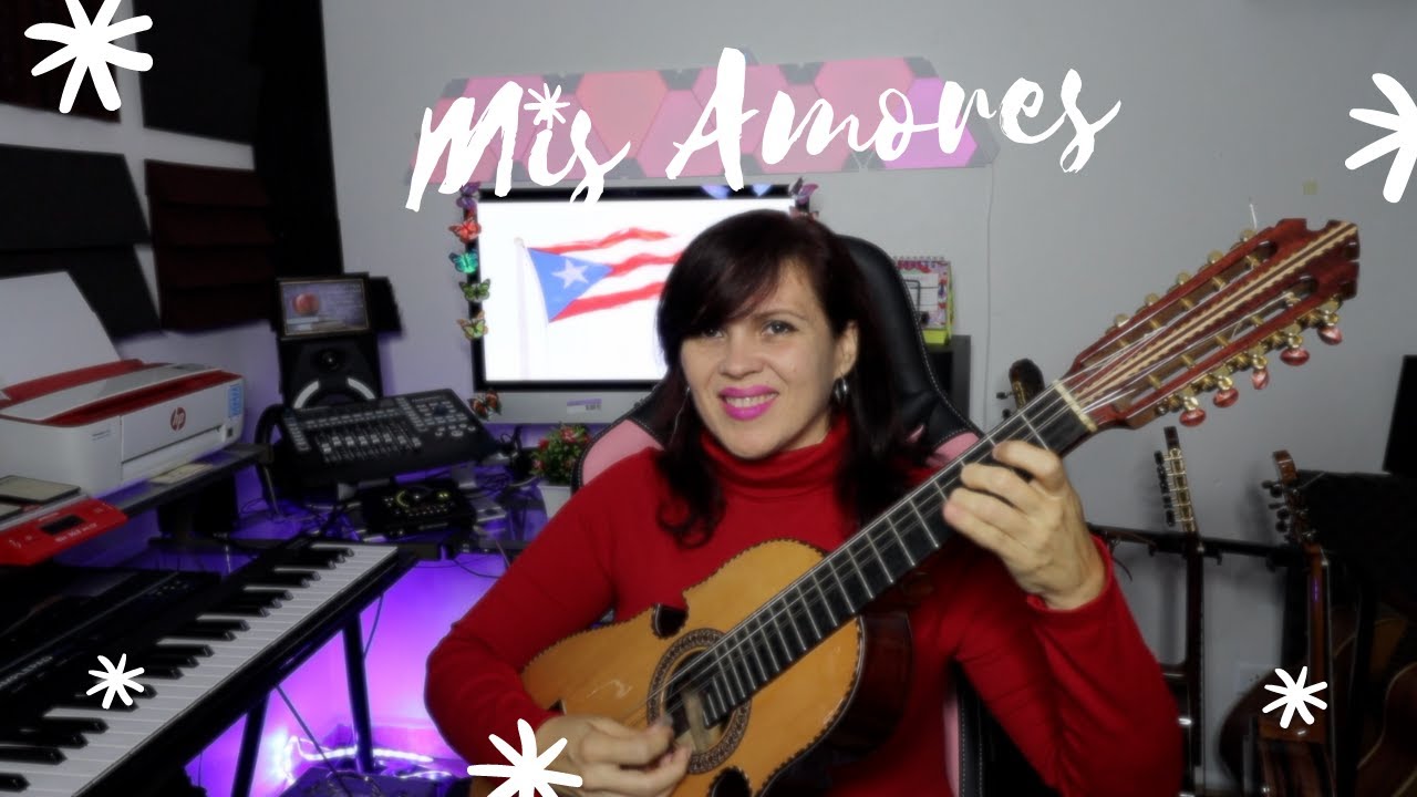 Danza Mis Amores (Simón Madera) Interpreta Maribel Delgado - Cuatro Puertorriqueño