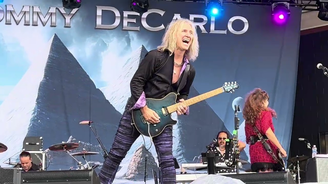 Tommy DeCarlo Band covering  ‘Foreplay/Long Time’ by Boston at Summerfest in Milwaukee, WI - 6.28.24