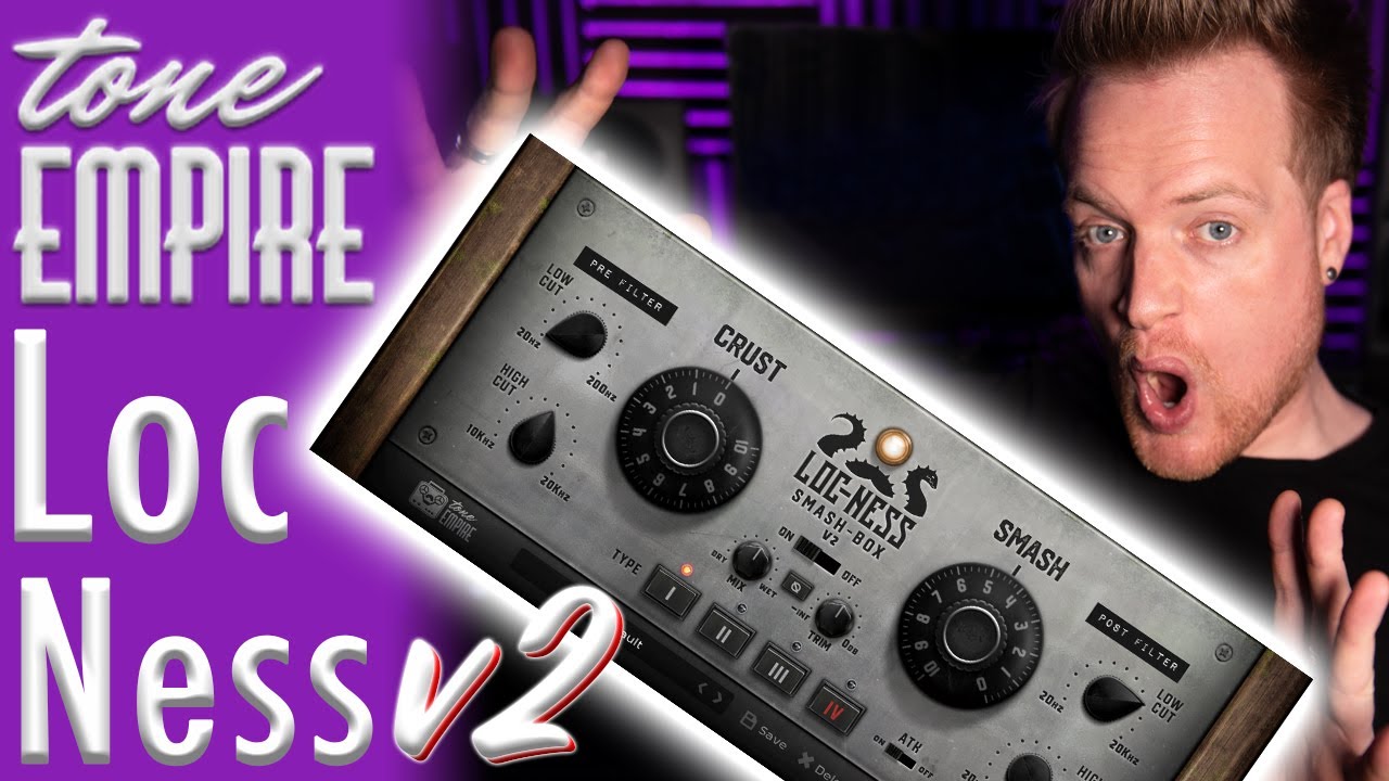 TONE EMPIRE LOC-NESS v2 PLUGIN TUTORIAL | Saturation & Limiting Compression Demonstration