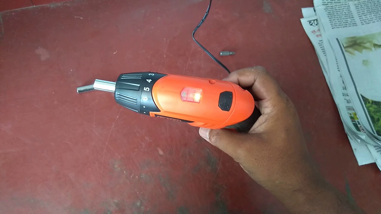 UNBOXING, Review BLACK & DECKER Automatic Screwdriver KC4815-IN
