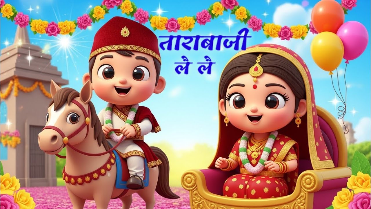 Tara Baji Lai Lai ताराबाजी लै लै | Famous Nepali Rhymes & Kids Songs Collection | लोकप्रिय बालगीत